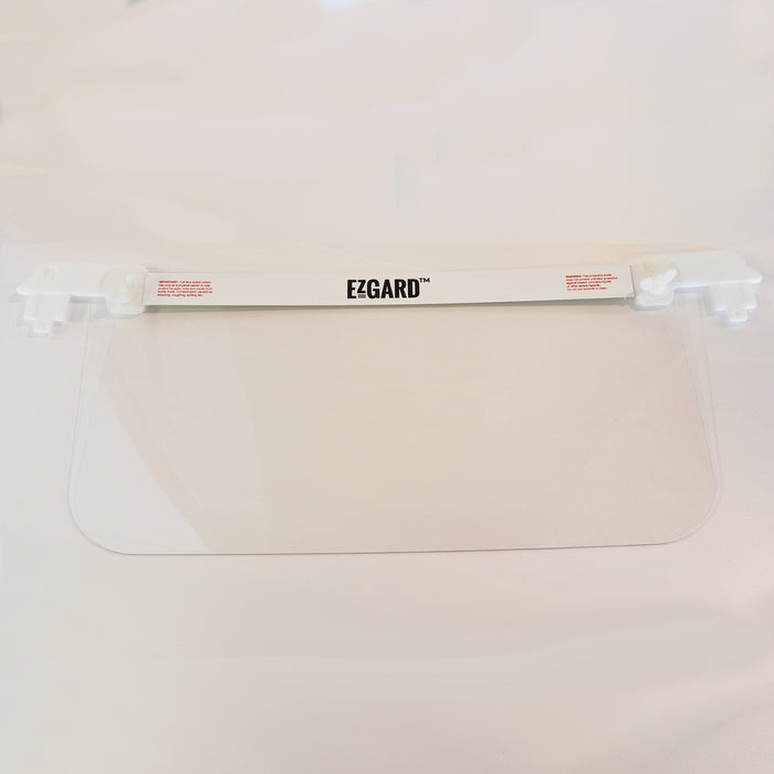 Hard Hat Shield by EZGARD - Full Face Protective Visor