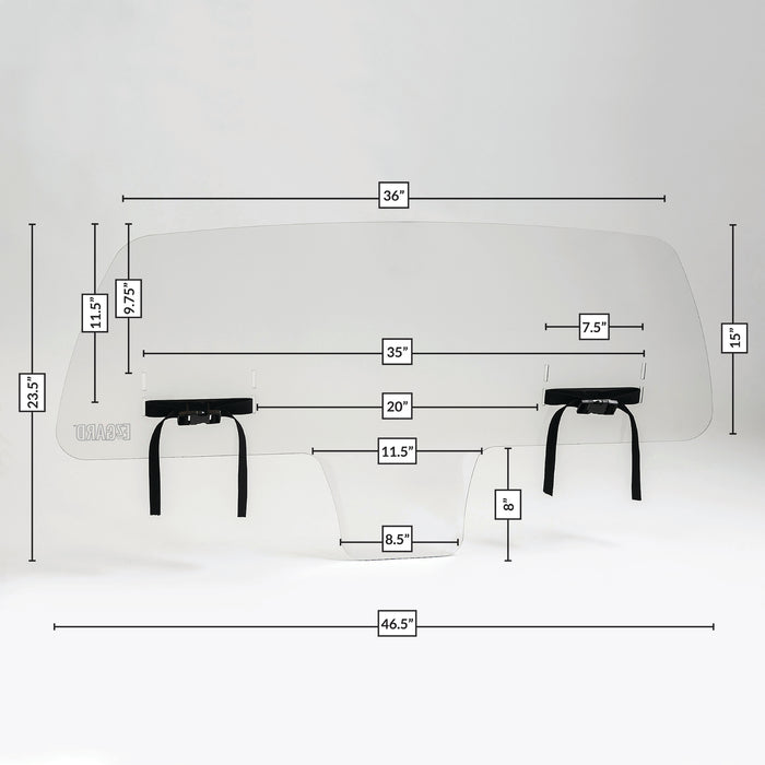 PetShield Plexiglass Barrier for Pets in Vehicles